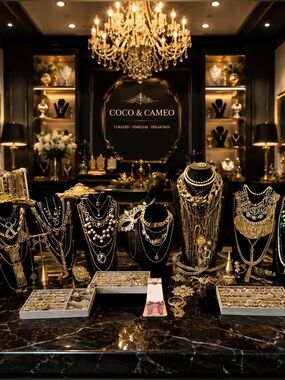 2 LB Curated Vintage to Modern Jewelry Lot Wearable Reseller Bulk Treasure Mix